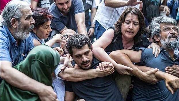 Auseinandersetzungen beim Protest der «Samstagsmütter», Istanbul, 25.8.2018