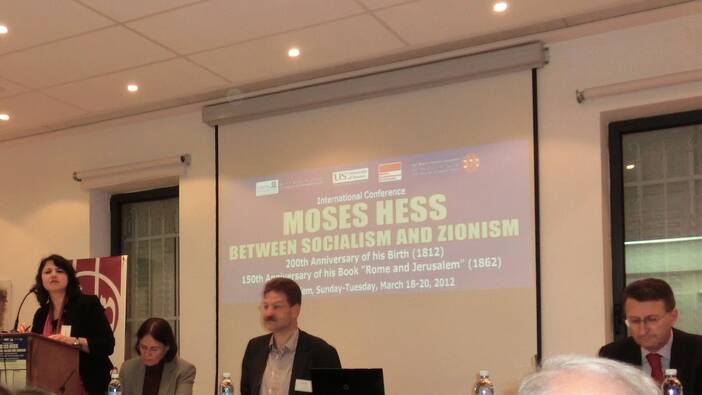 Moses Hess zwischen Sozialismus und Zionismus