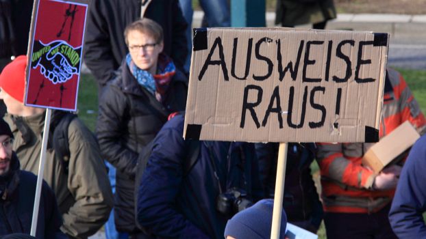 Demonstration Hamburg-Germany 31.1.2015 