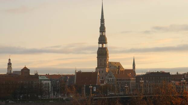 Blick auf die Rigaer Altstadt
