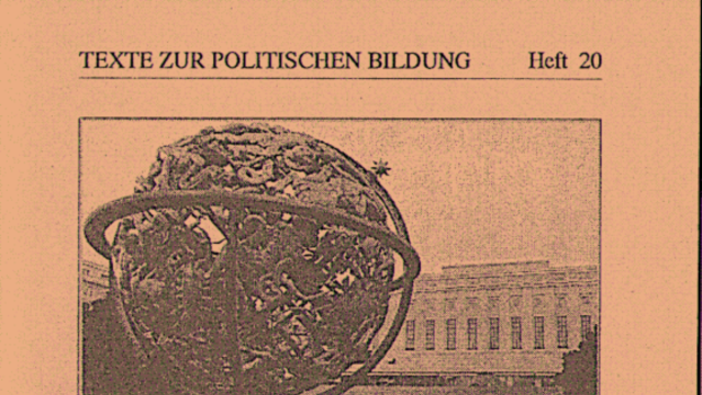 Der Völkerbund. Als zwischenstaatliche Organisation für den Weltfrieden und die Haltung Deutschlands.