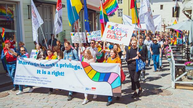 Die Baltic Pride 2023 fand vom 6. bis 11.6. in Tallinn statt