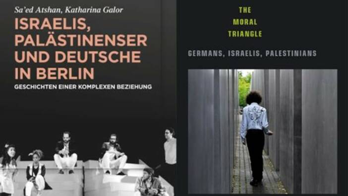 Sa′ed Atshan & Katharina Galor: The Moral Triangle / Israelis, Palästinenser und Deutsche in Berlin, 2020/2021.
