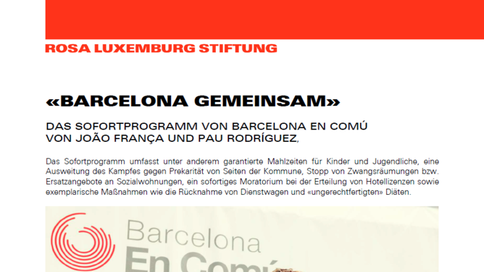 «Barcelona gemeinsam»