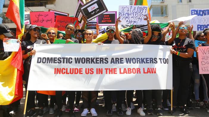 Die libanesische Revolution: Ohne die Hausangestellten