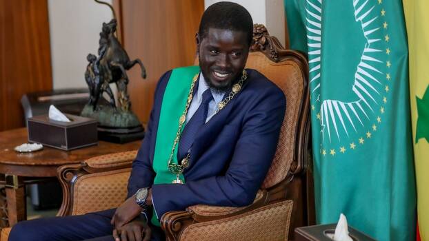 Der neu gewählte Präsident Senegals Bassirou Diomaye Faye