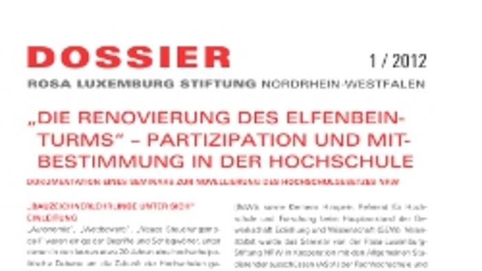 RLS-NRW Dossier: Die Renovierung des Elfenbeinturms
