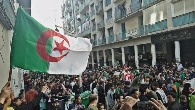 Demonstration in Algerien 