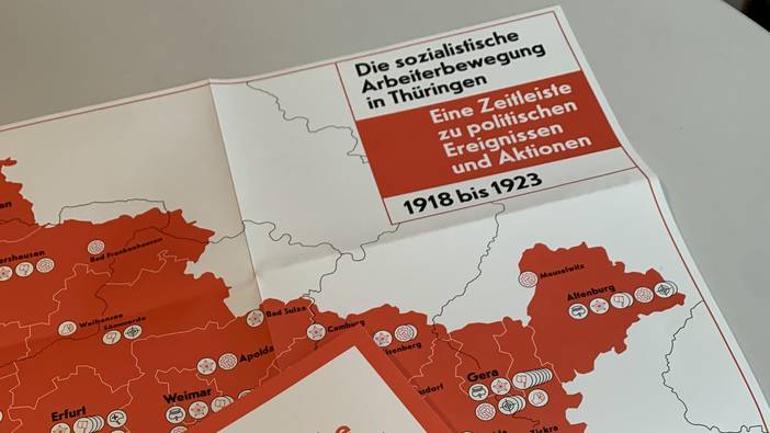 Die sozialistische Arbeiterbewegung in Thüringen 1918 bis 1923