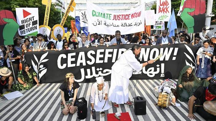 Warum sich die Klimagerechtigkeitsbewegung um Gaza sorgt