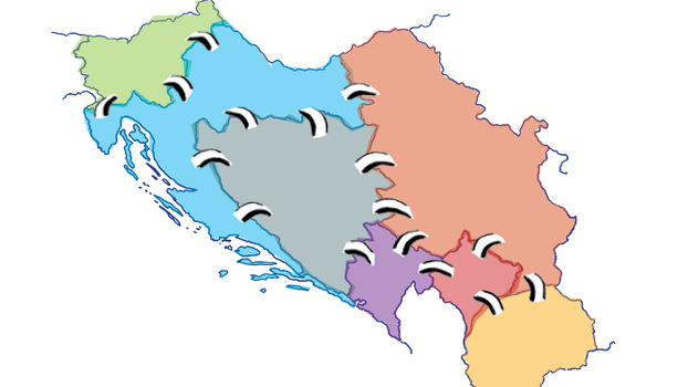 Jugoslawien nach Jugoslawien