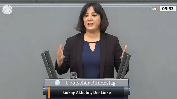 Rede von Gökay Akbulut im Bundestag Fachkräfteeinwanderungsgesetz, 28.4.2023