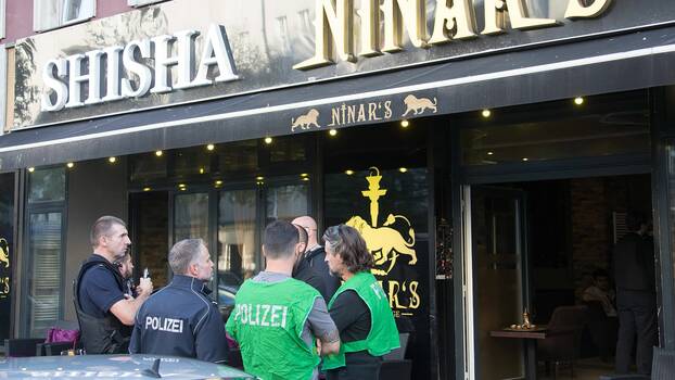 Hausdurchsuchung in einer Shisha-Bar in Berlin-Neukölln 2019