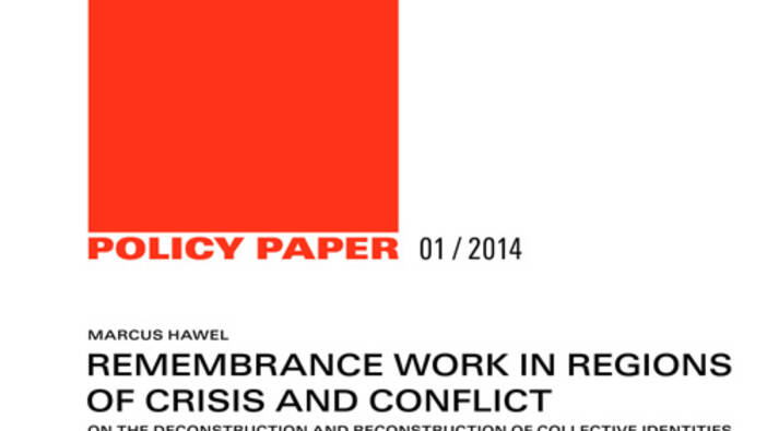 Remembrance Work in Regions of Crisis and Conflict