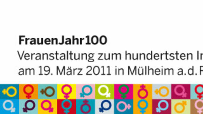 FrauenJahr100 - 19.März 2011 in Mühlheim a.d. Ruhr