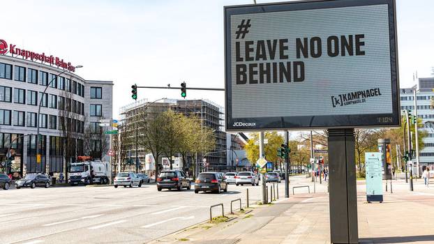 # leave no one behind, Hamburg