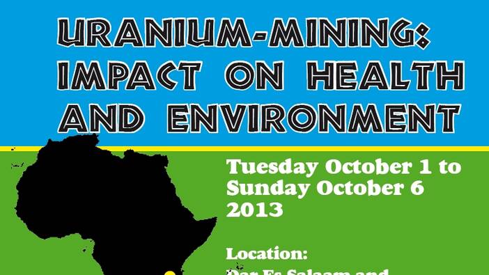 Konferenz zum Uranabbau in Tansania
