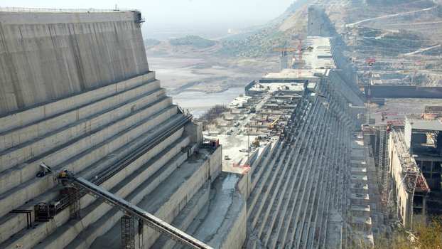 Bild des Grand Ethiopian Renaissance Dam