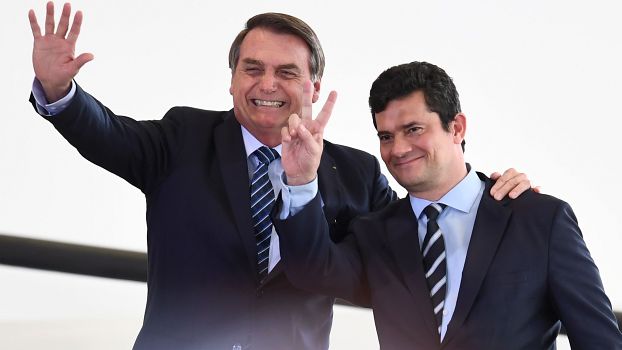 Jair Bolsonaro und Sergio Moro