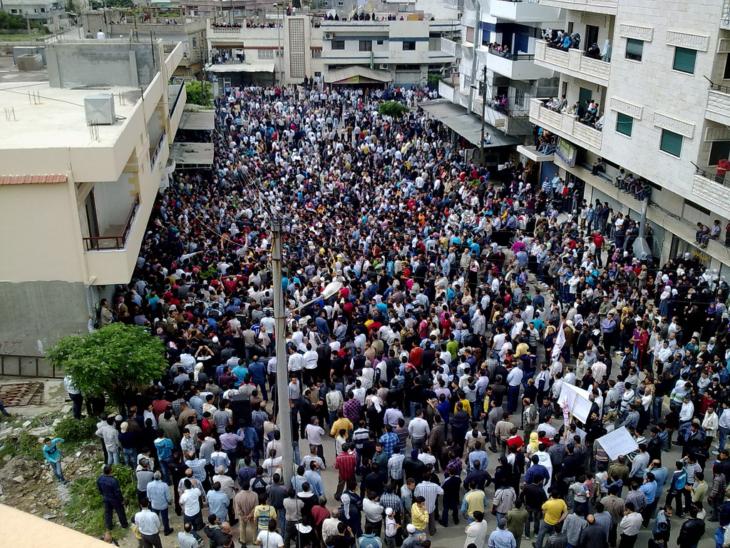 Demonstration in Banyas/Syrien am «Freitag des Zorns» - 29. April 2011