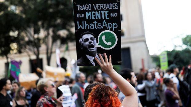 Bolsonaro in WhatsApp