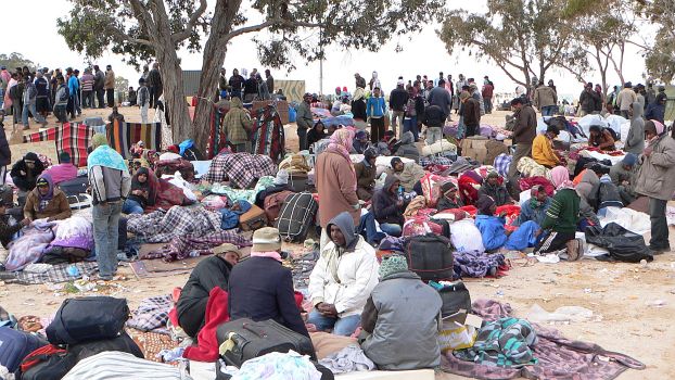Geflüchteten-Camp in Tunesien