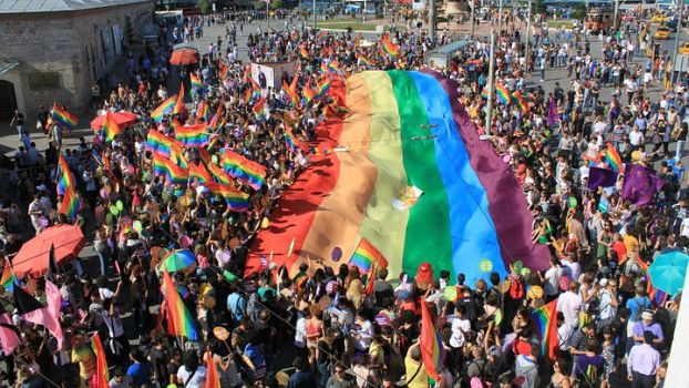 Gay Pride Istanbul 2011, Taksim-Platz