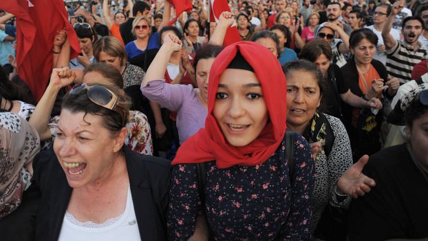 Proteste am Taksim-Platz in Istanbul 2013