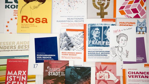 Die Rosa-Luxemburg-Stiftung auf der Frankfurter Buchmesse 2018