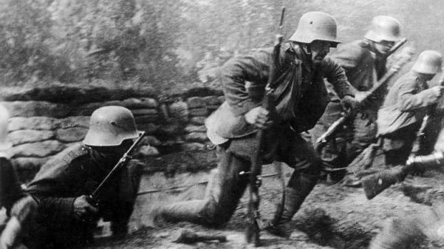1. Weltkrieg, 1914-18 - Deutscher Stoßtrupp