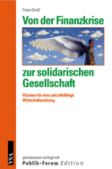 Cover des Buches Franz Groll: "Von der Finanzkrise zur solidarischen Gesellschaft"